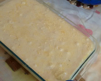 Batata assada com molho branco