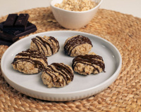 Como fazer biscoitos de aveia saudáveis ​​e crocantes de verdade com apenas dois ingredientes, sem açúcar ou farinha