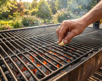 Esfregar um dente de alho na grelha antes de fazer o churrasco: para que serve?