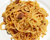 Macarronada de calabresa