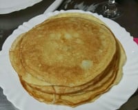 Massa de panqueca de liquidificador