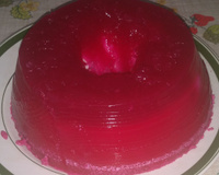 Gelatina recheada da Josilane 