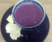 Sopa creme de batata doce