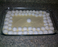 Pavê de limão e biscoito champagne