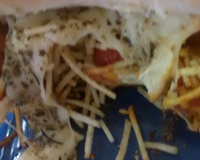 Cachorro quente assado