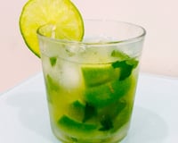 Caipirinha com Hortelã