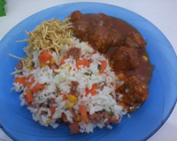 Almôndega light saborosa