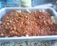 Macarronada à bolonhesa