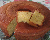 Bolo de fubá super prático e gostoso