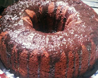 Bolo de chocolate de liquidificador