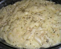 Penne ao molho branco