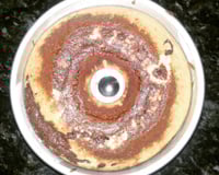 Bolo mesclado de chocolate