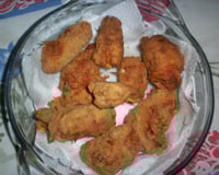 Rolês de frango recheado