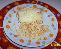 Escondidinho de frango super cremoso