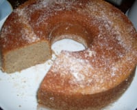 Bolo banana e farinha de rosca