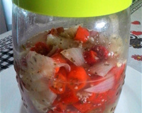 Conserva de pimenta dedo-de-moça