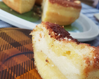 Bolo de fubá cremoso sem farinha de trigo