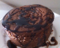 Bolo de micro-ondas de chocolate da Angélica