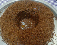 Bolo de cenoura recheado