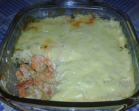 Camarão ao creme de leite
