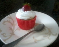 Cupcake de baunilha