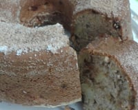 Bolo de maçã e canela molhadinho