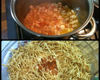 Camarão ao catupiry e requeijão