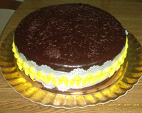 Bolo brigadeiro de chocolate