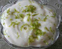 Mousse de limão delicioso