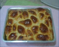 Pão doce de leite condensado