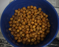 Grão de bico aperitivo