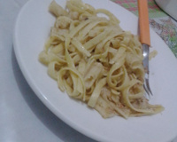 Macarrão Alho e Óleo com Sardinha