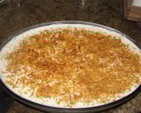 Pavê de coco queimado