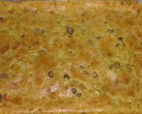 Torta de palmito com azeitonas
