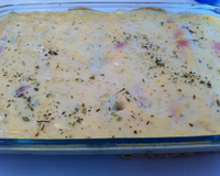 Canelone diferente recheado com cabelo de anjo