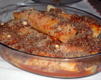 Panqueca com carne moída