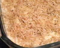 Escondidinho de requeijão com carne moída