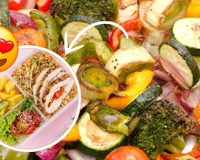 Essa receita de vegetais assados fácil e rápida de fazer é perfeita para deixar a sua marmita muito mais saudável e nutritiva sem perder sabor!