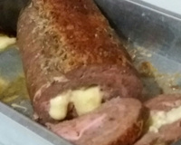 Rocambole de carne moída