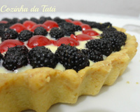 Torta de amoras e cerejas