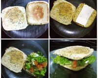 Pão integral de microondas