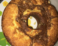 Bolo mármore para lanche