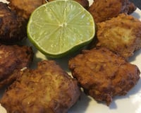 Bolinho de talo de brócolis