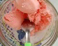 Sorvete de pó de suco