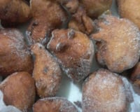 Bolinho de chuva com banana