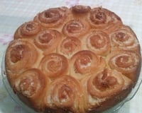 Rosca caracol de coco