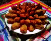 Bolinho de batata com sardinha