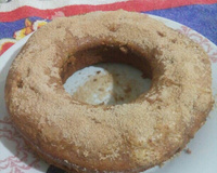Bolo de banana de liquidificador