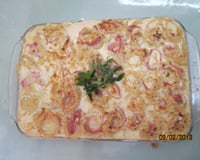 Caneloni de Presunto e Queijo ao molho