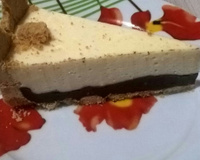 Torta de limão com chocolate